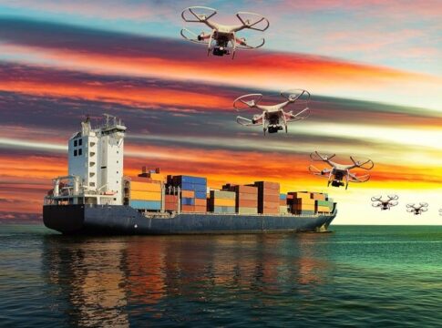 Industrial usage of drones