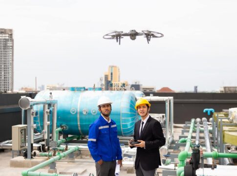 Drone-based Infrastructure Inspection: Enhancing Safety and Efficiency in Construction