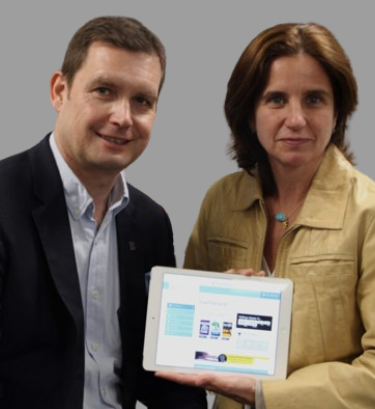 Sven Huber, Founder & CEO Cristina Puig, Founder & Sales & Marketing