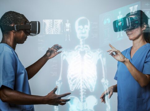 AR in Medical Education: Transforming Learning Environments, Simulation Training, and Surgical Planning with Immersive Visualization Technologies