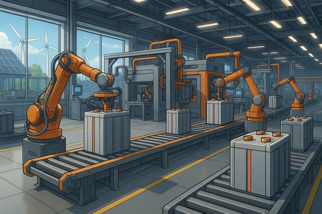 Inside the Battery Factories of the Future Automation, Robotics & Clean Energy-min