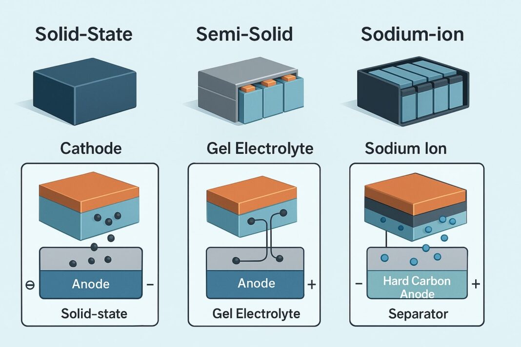 The Battle Between Solid State, Semi-Solid and Sodium-Ion Batteries