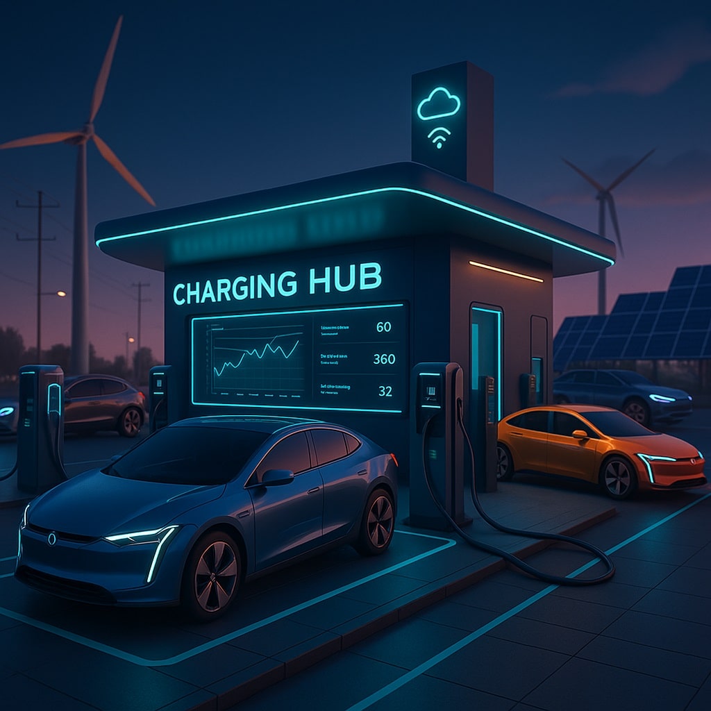 The New Power Players Startups Building the World’s Smartest Charging Hubs